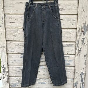 Vintage Damani DADA Skater 90s Wide Leg Baggy Denim Y2K Jeans Size 34